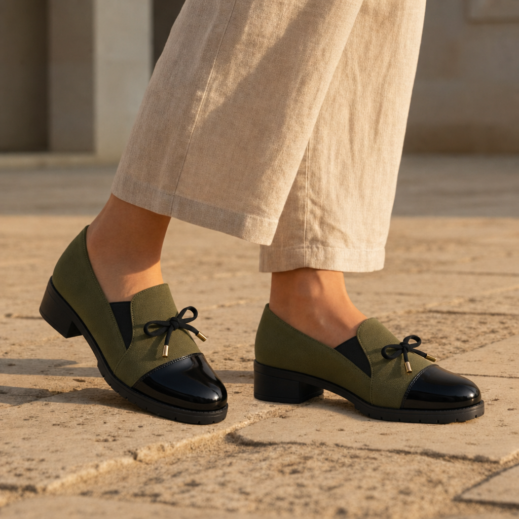 Tinos Bow Detail Loafers in SOLD OUT