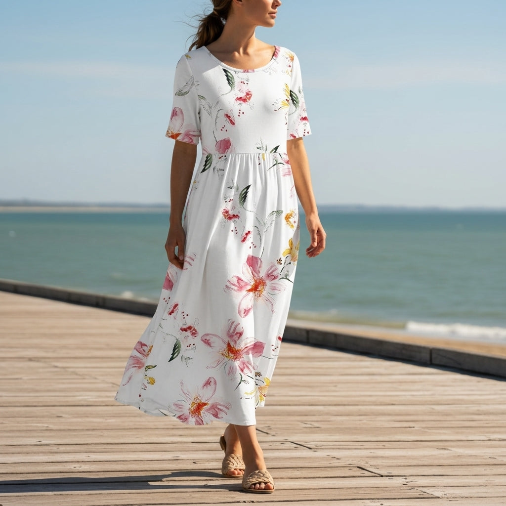 White Blush Floral