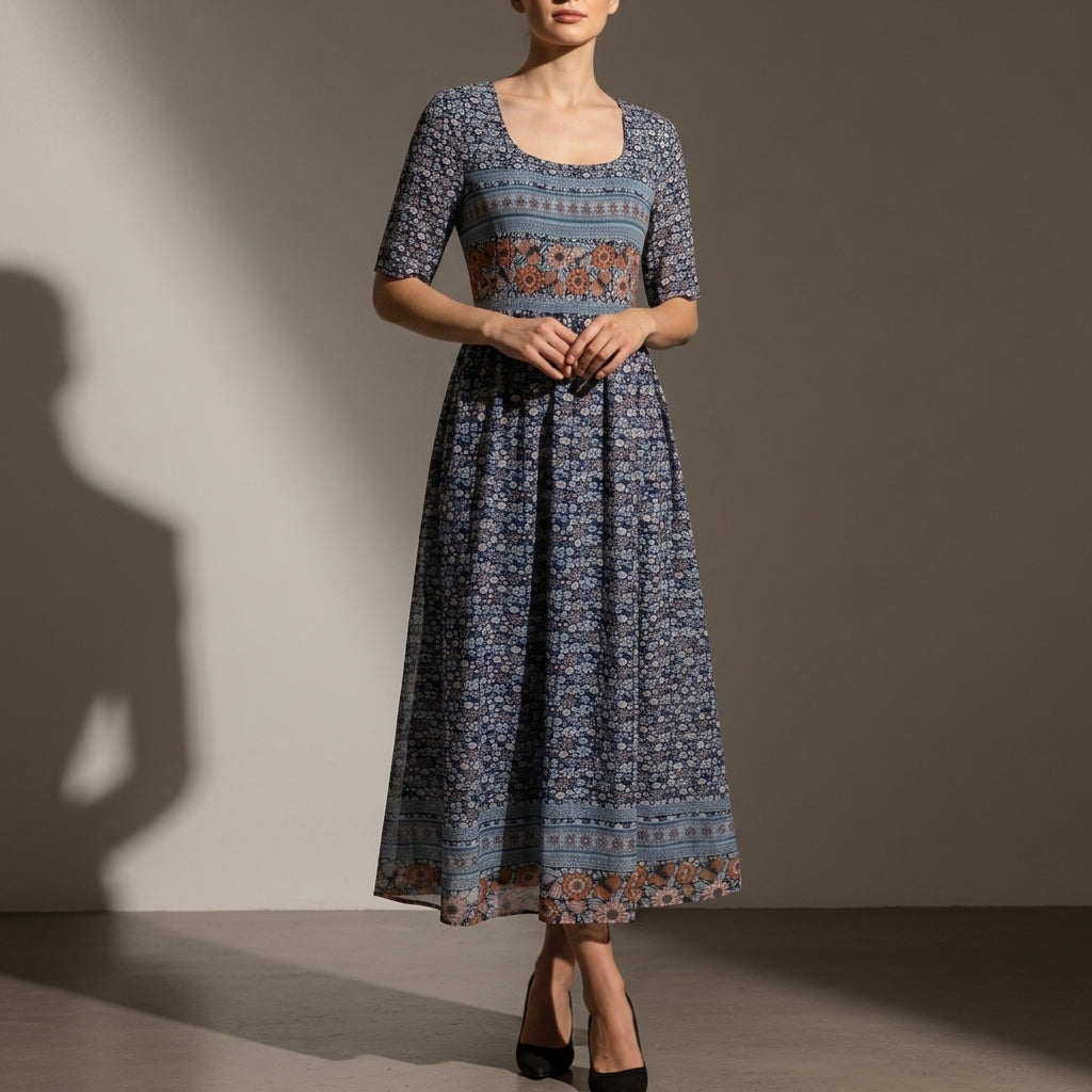 Navy Boho
