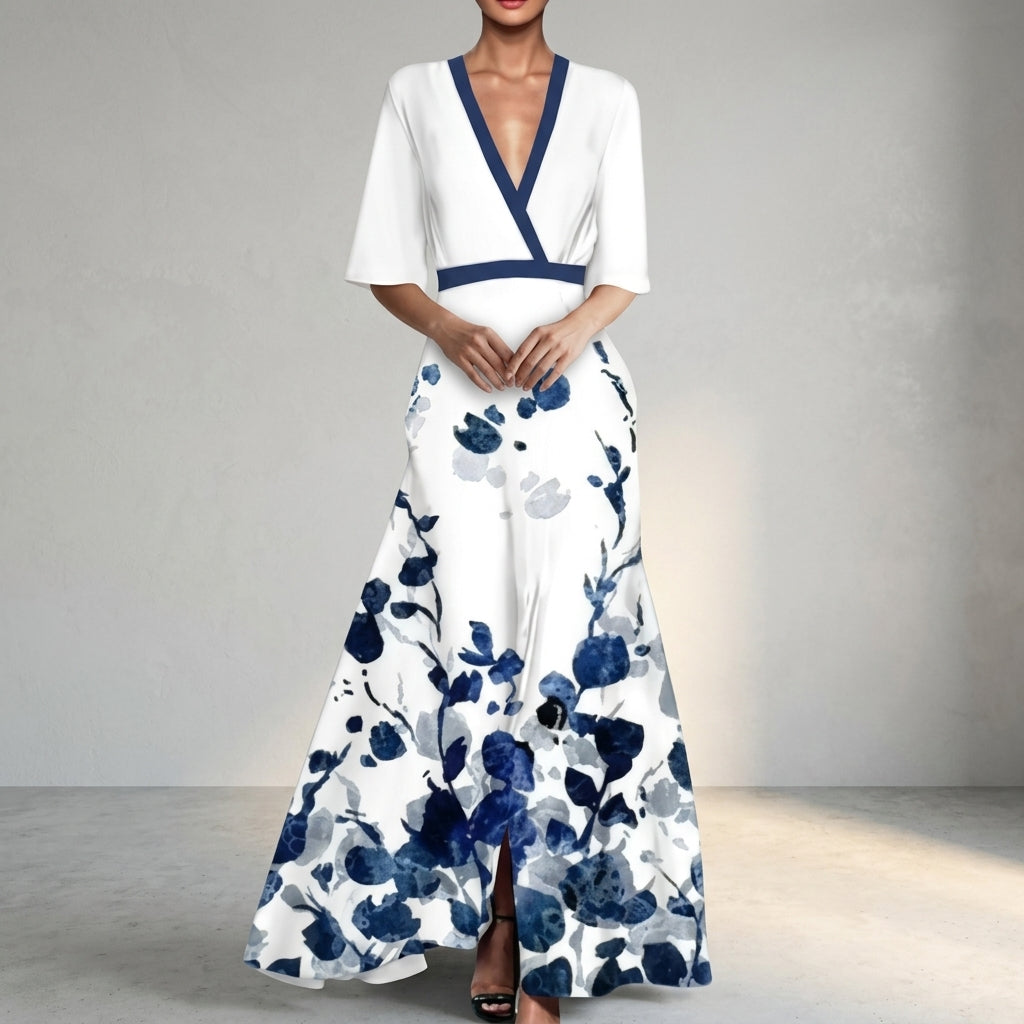 Navy Floral