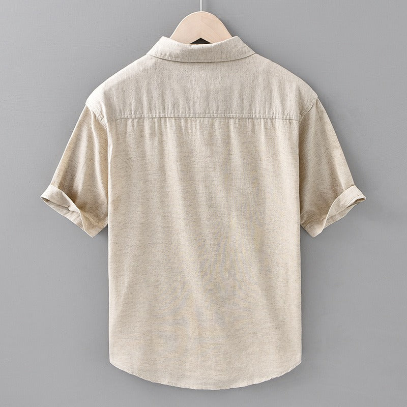 Havana 100% Linen Short Sleeve