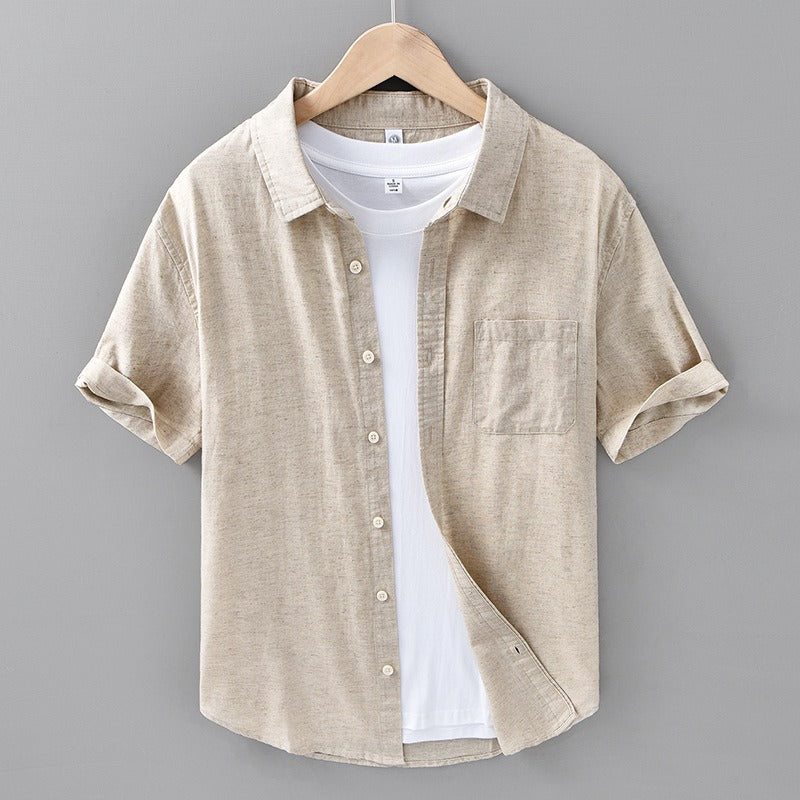 Havana 100% Linen Short Sleeve