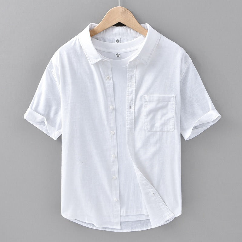 Havana 100% Linen Short Sleeve