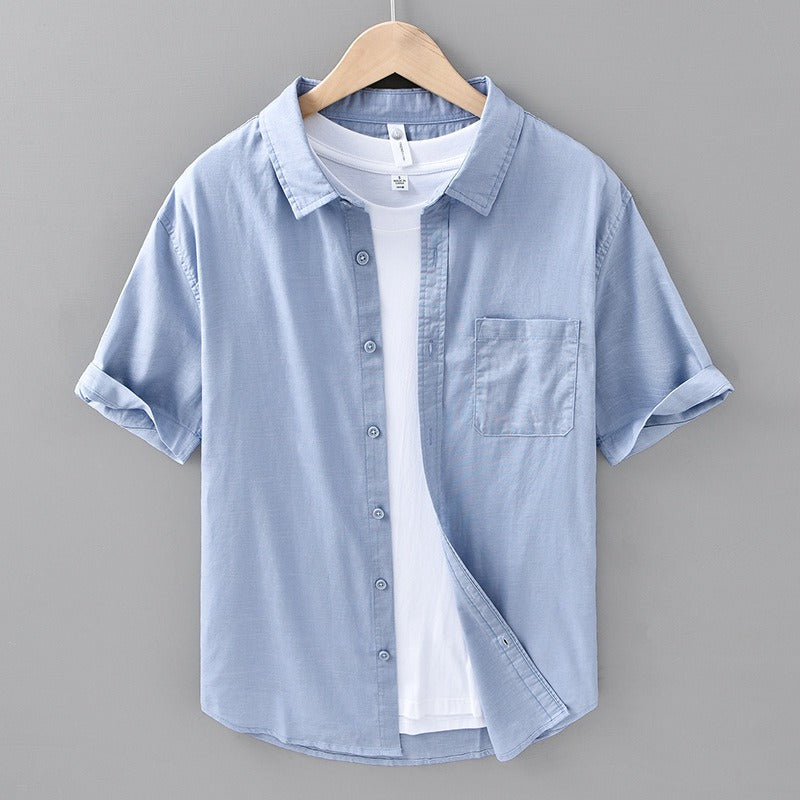 Havana 100% Linen Short Sleeve