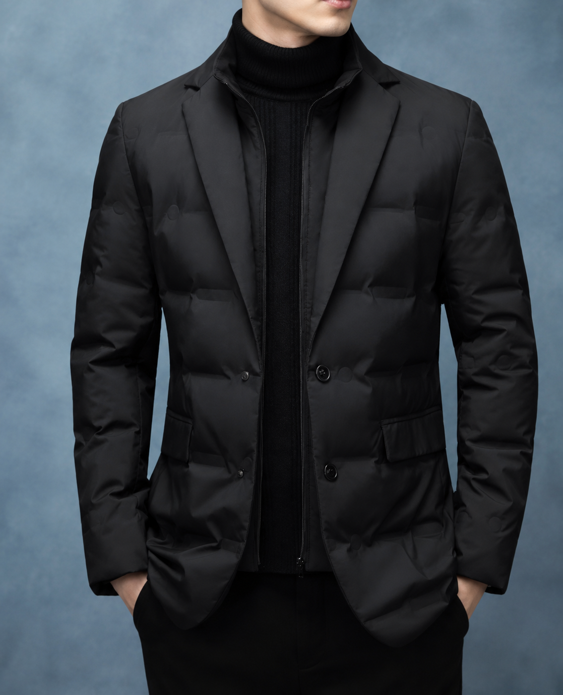 Beaulieu Quilted Down Blazer Jacket