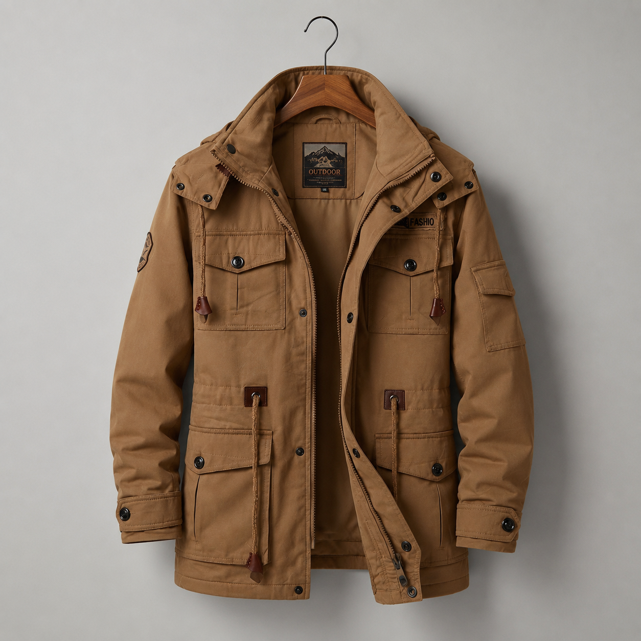 Opatija Fleece Lined Cargo Jacket