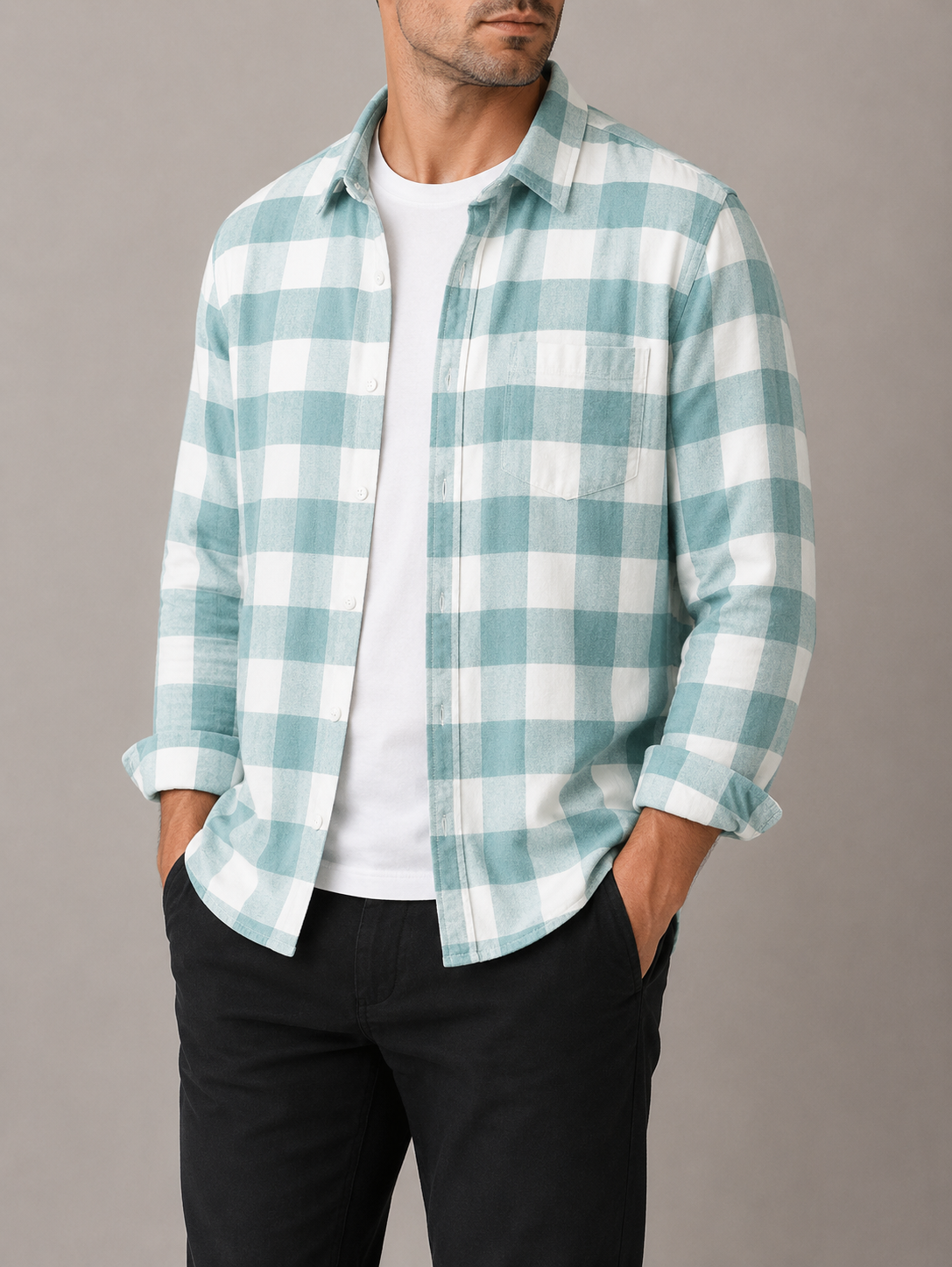Rab Brushed Cotton Plaid Shirt