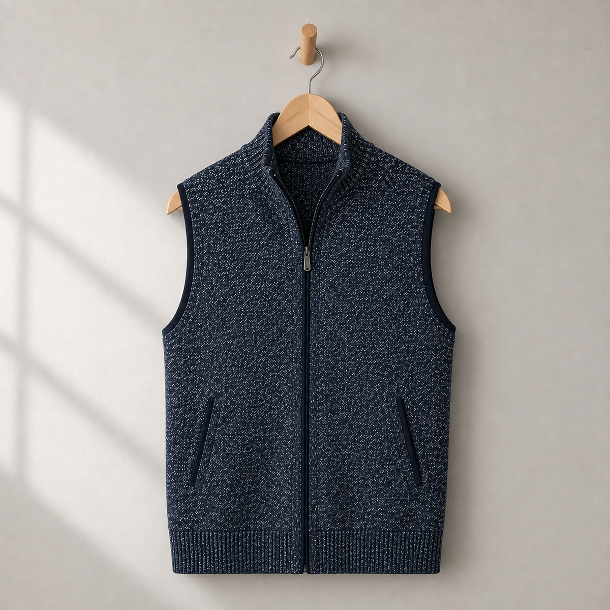 Guimaraes Zip-Up Knit Vest