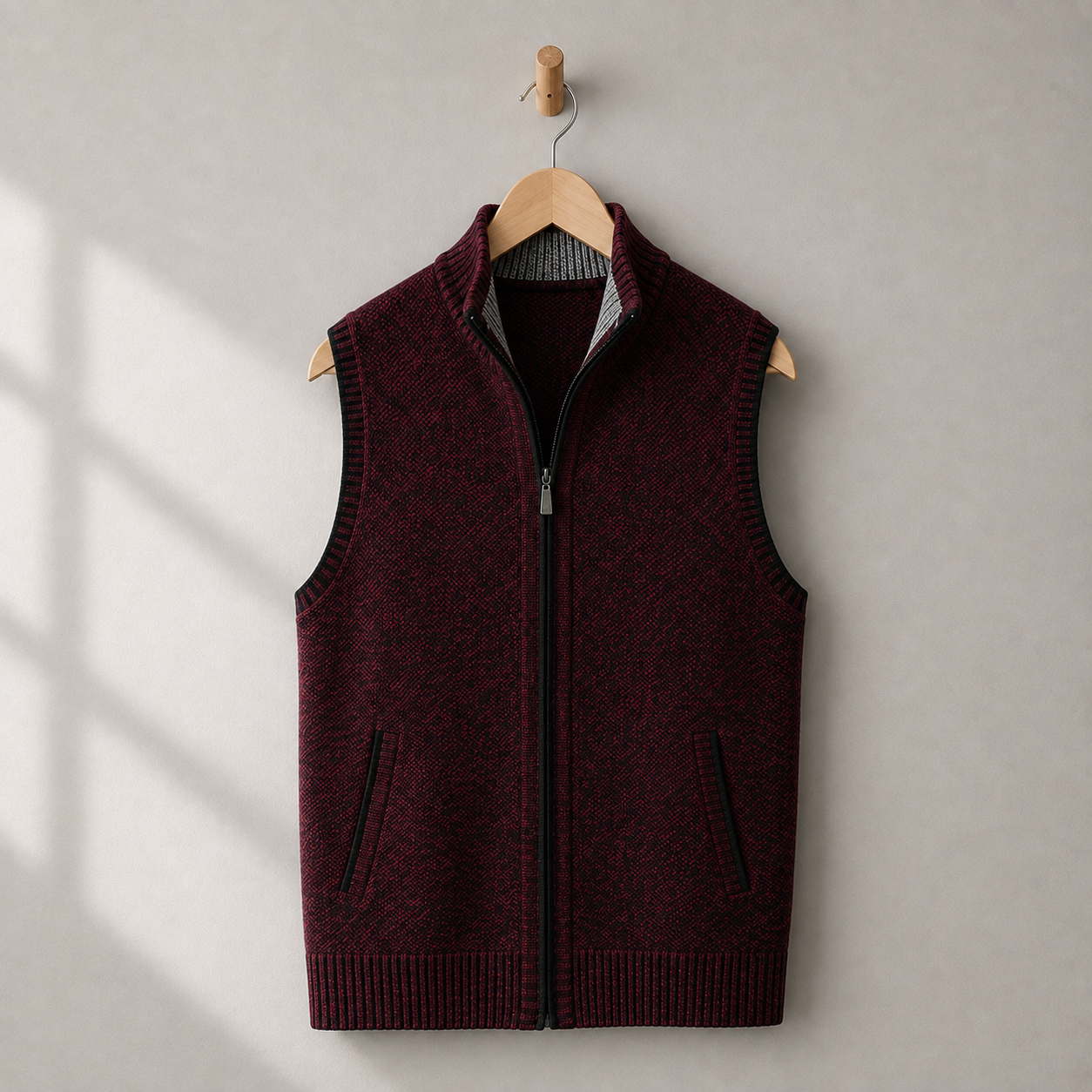 Guimaraes Zip-Up Knit Vest