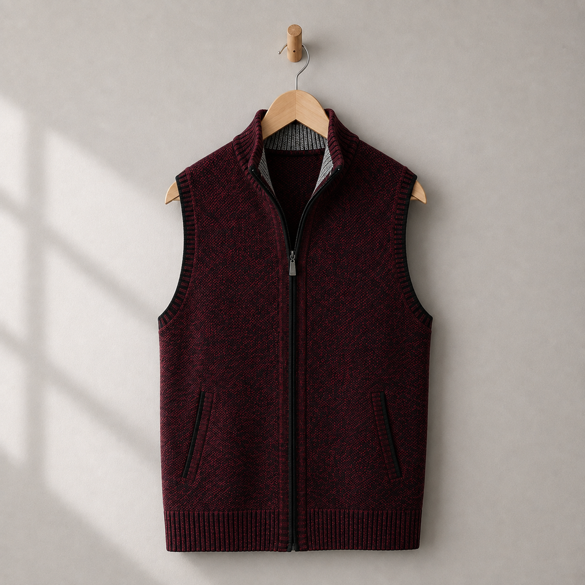 Guimaraes Zip-Up Knit Vest