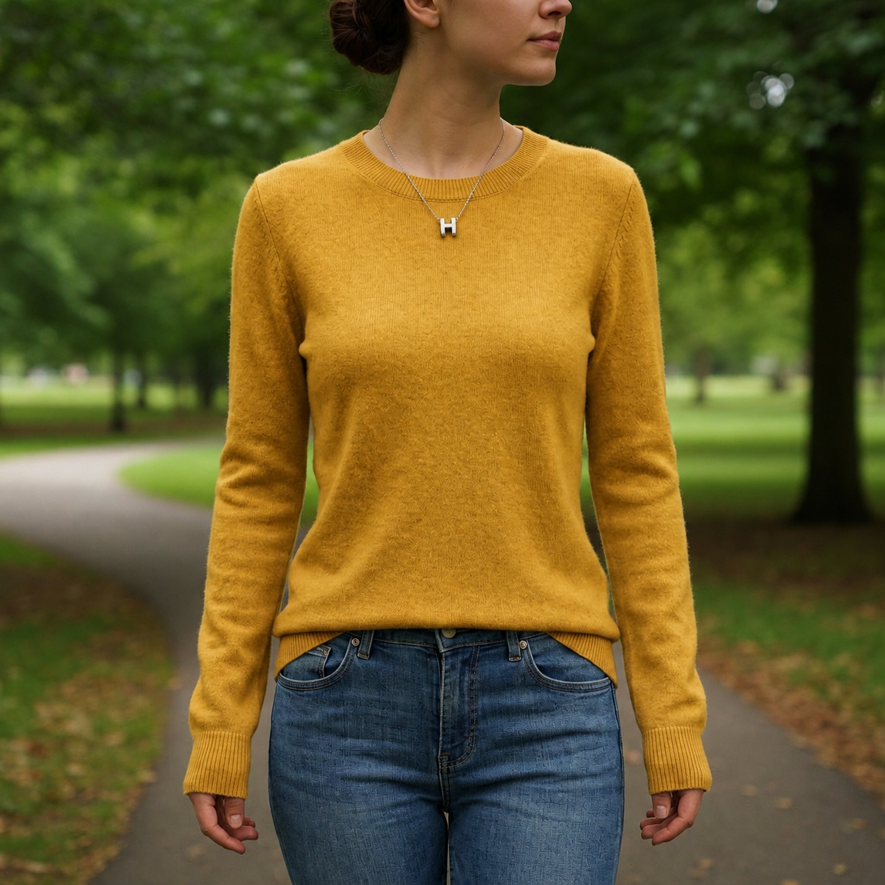 Kos Soft Knit Crewneck Sweater