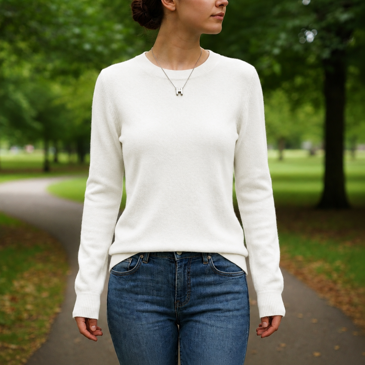 Kos Soft Knit Crewneck Sweater