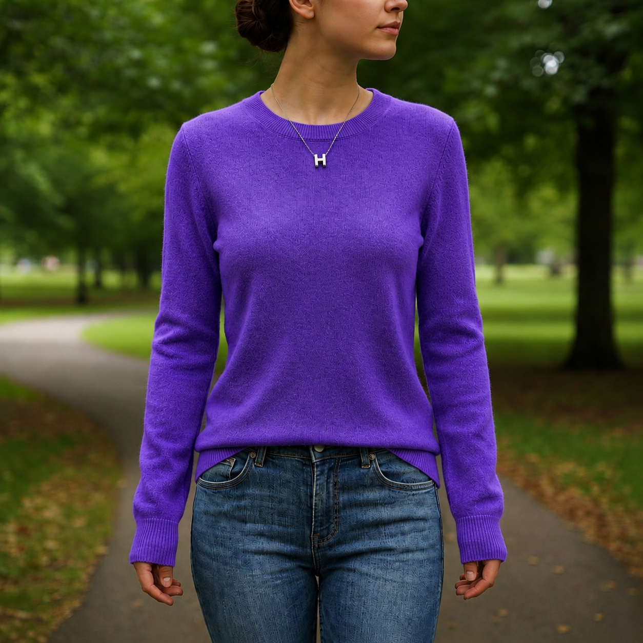 Kos Soft Knit Crewneck Sweater