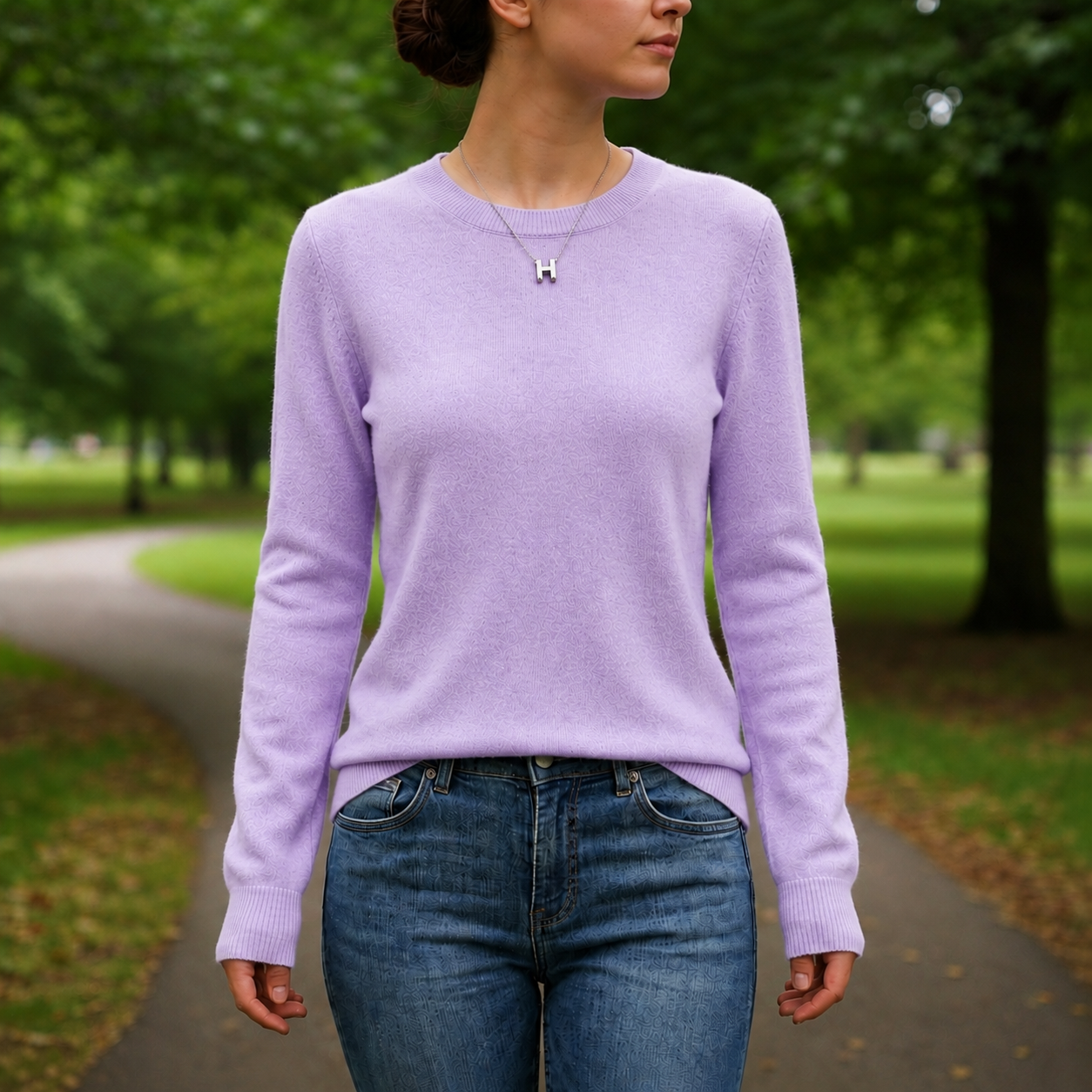 Kos Soft Knit Crewneck Sweater