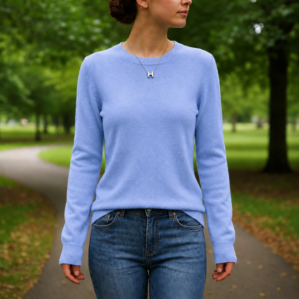 Kos Soft Knit Crewneck Sweater