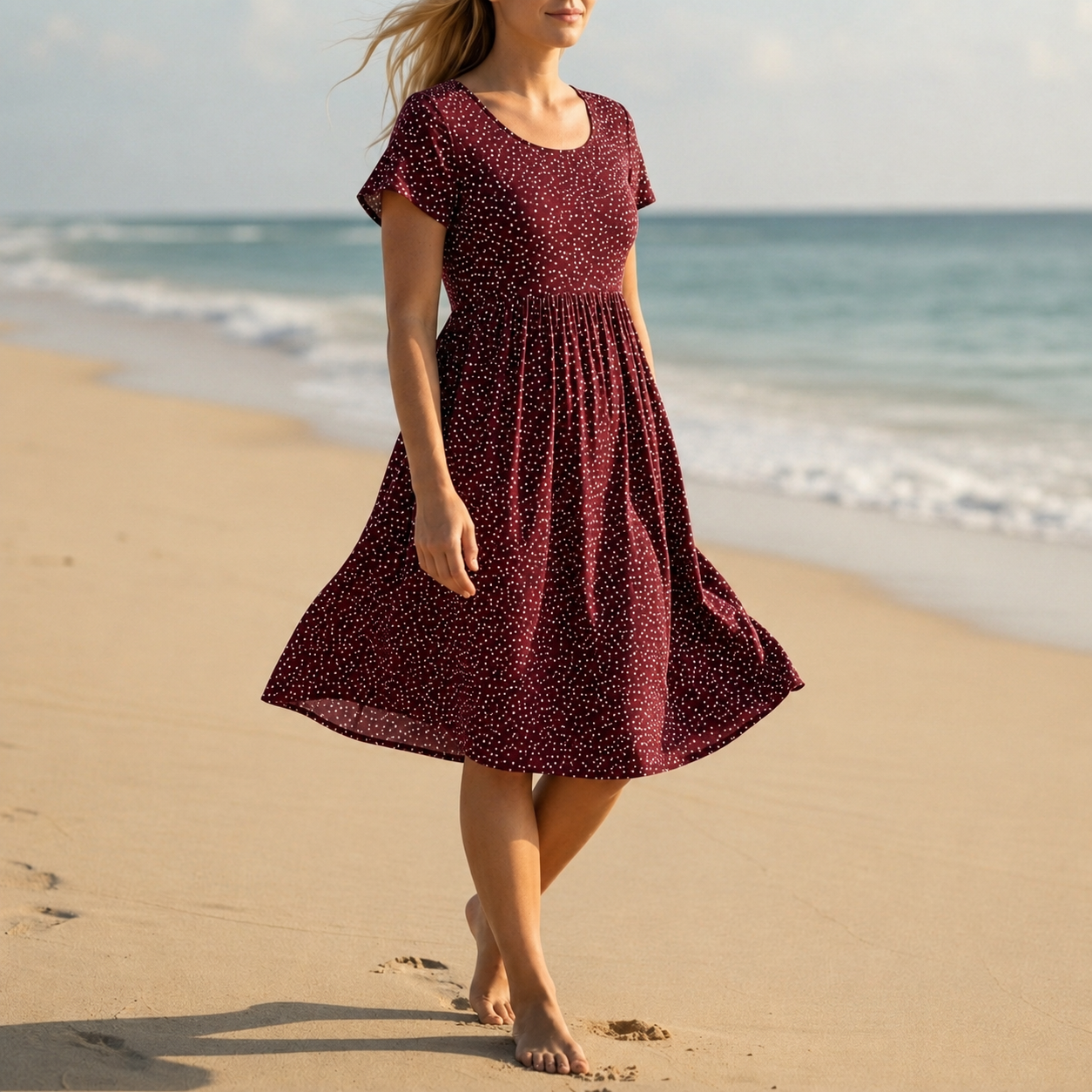 Toledo Polka Dot Dress