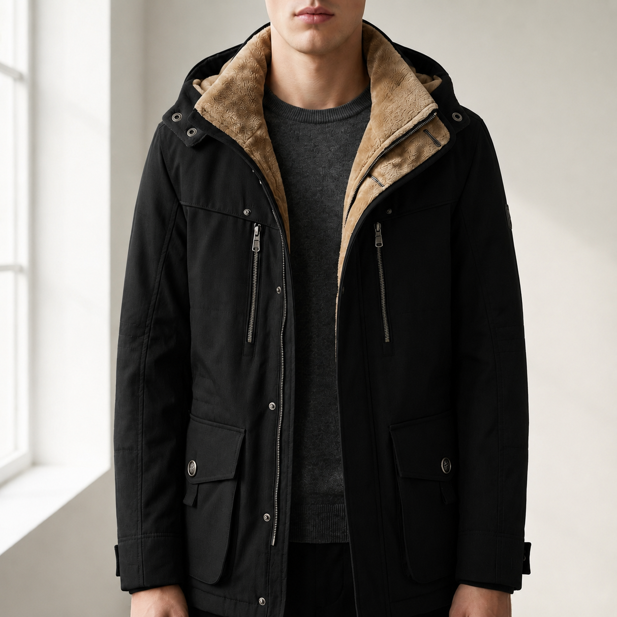 Lamego Fleece-Lined Insulated Parka