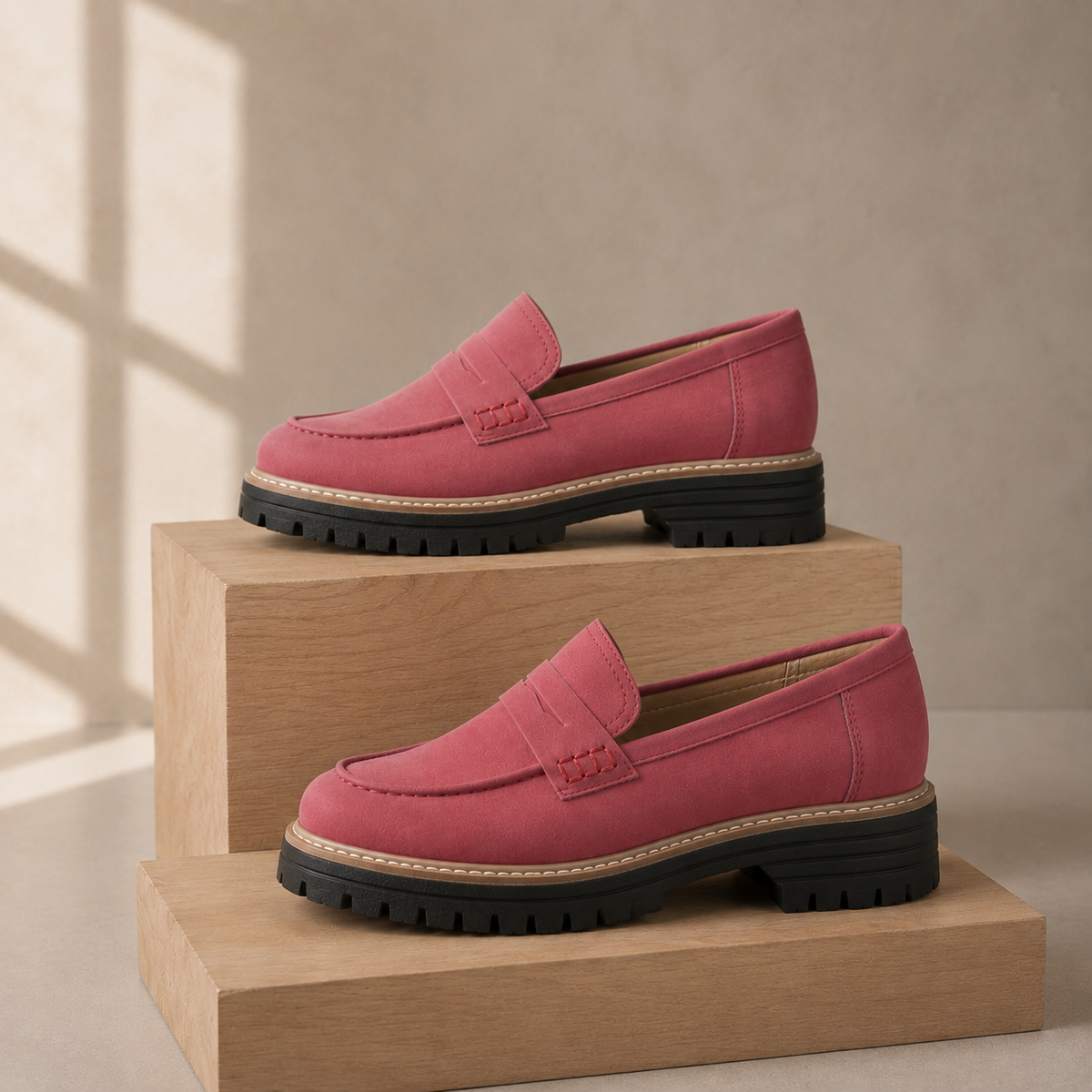 Malaga Chunky Platform Loafers