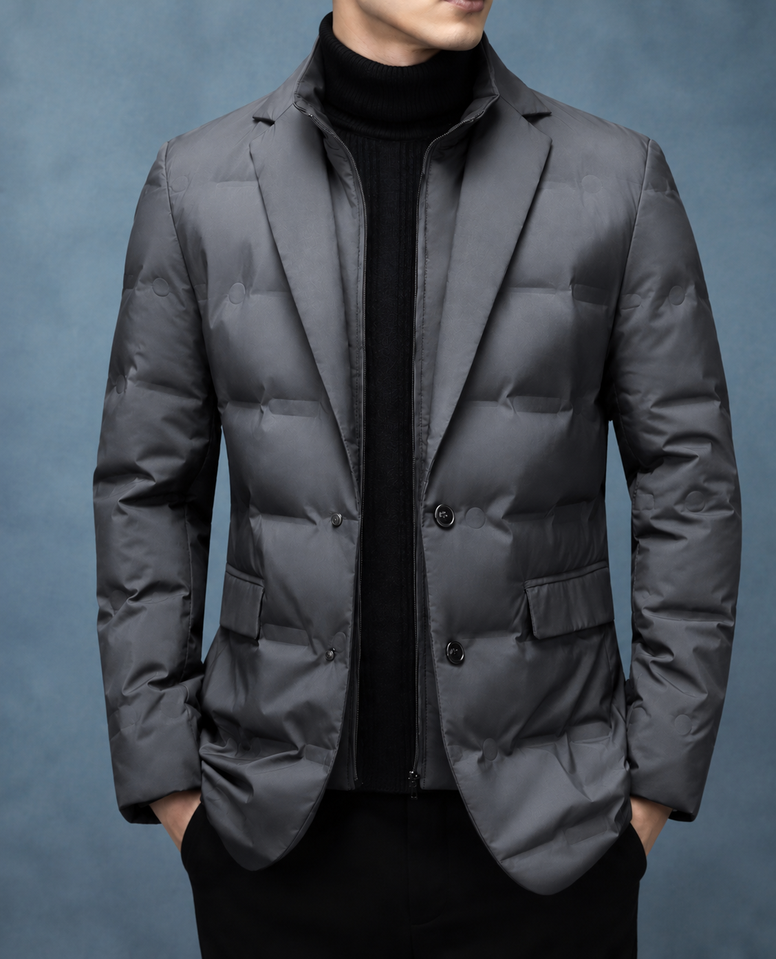 Beaulieu Quilted Down Blazer Jacket