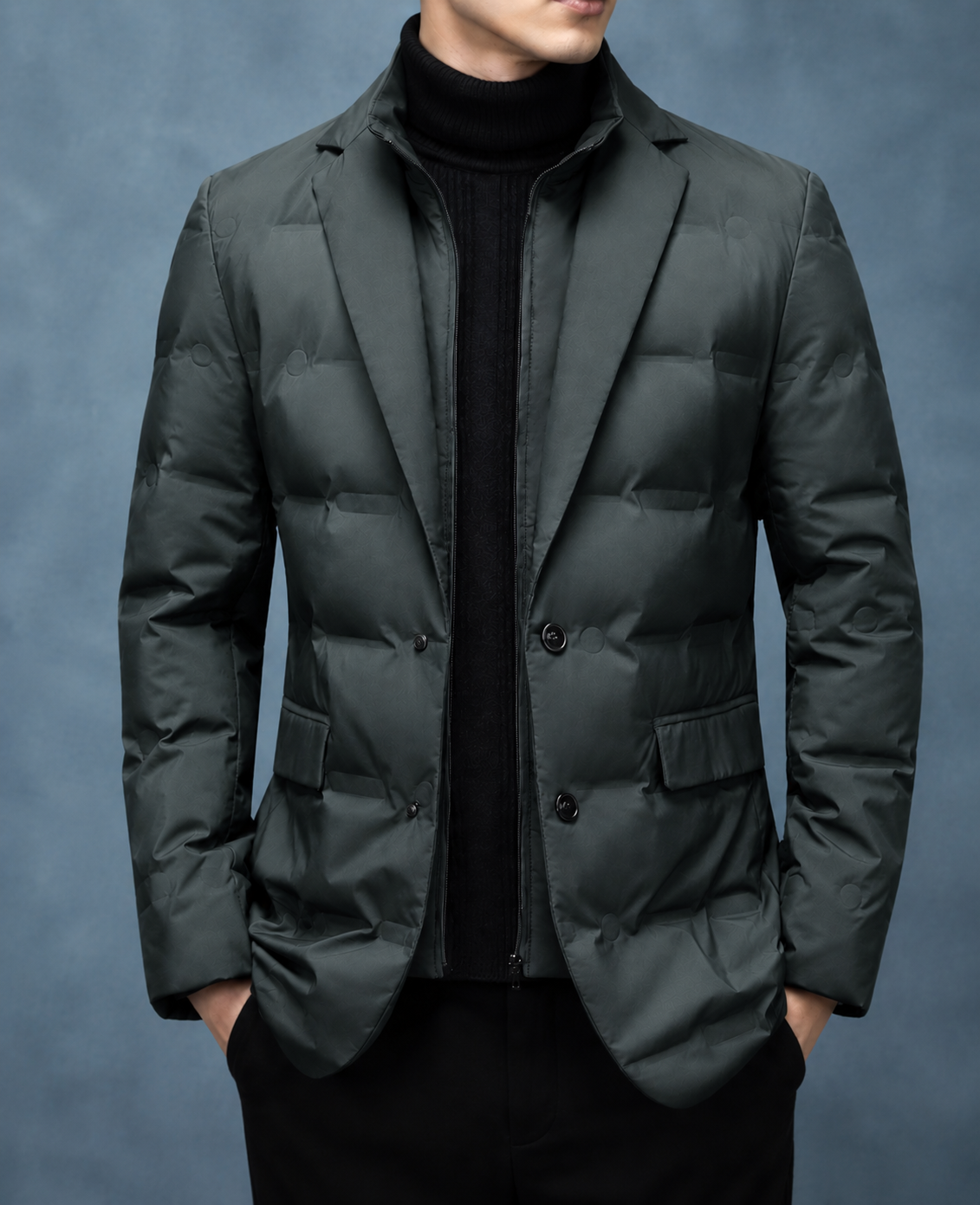 Beaulieu Quilted Down Blazer Jacket