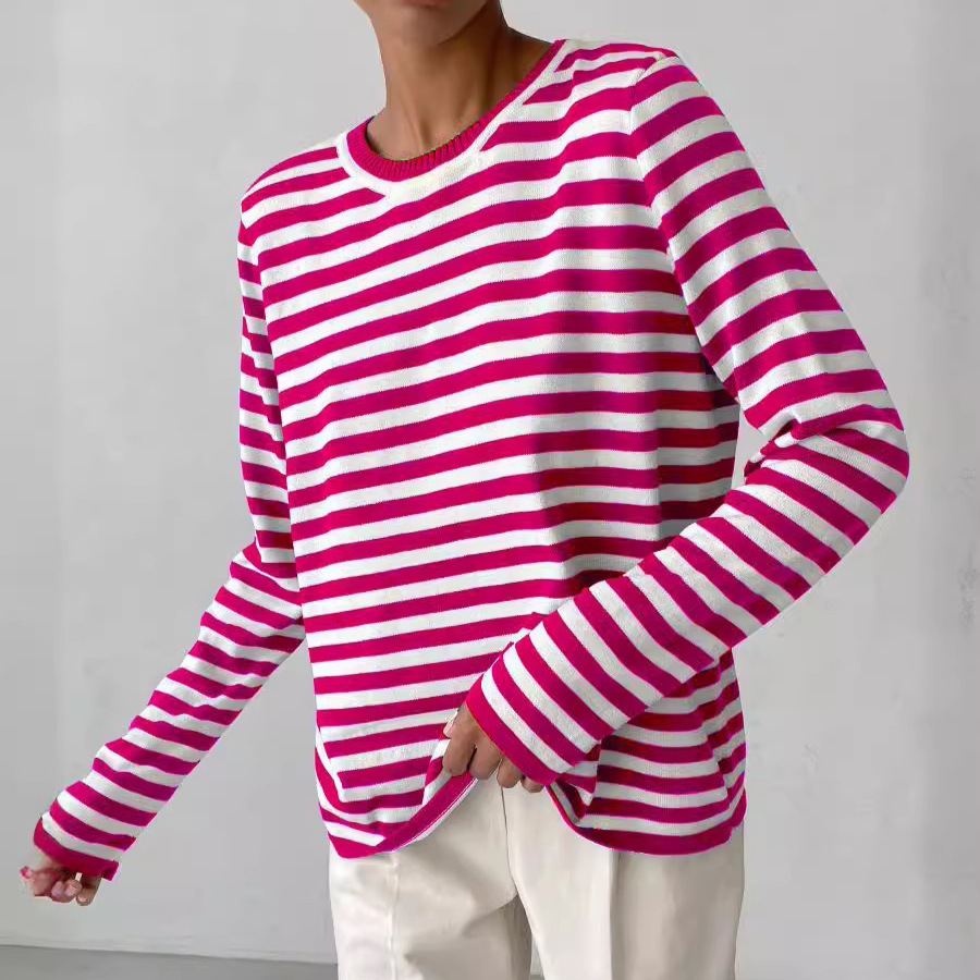 Rosalie Striped Cotton Long Sleeve