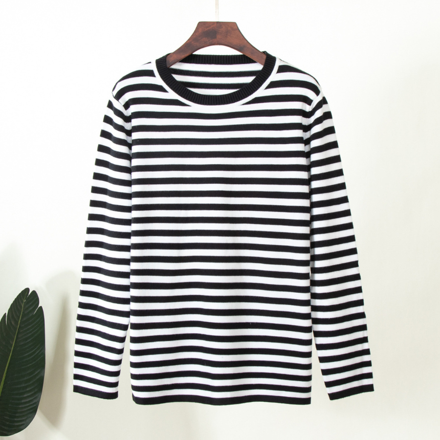 Rosalie Striped Cotton Long Sleeve
