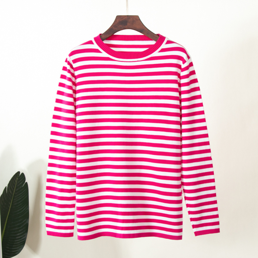 Rosalie Striped Cotton Long Sleeve