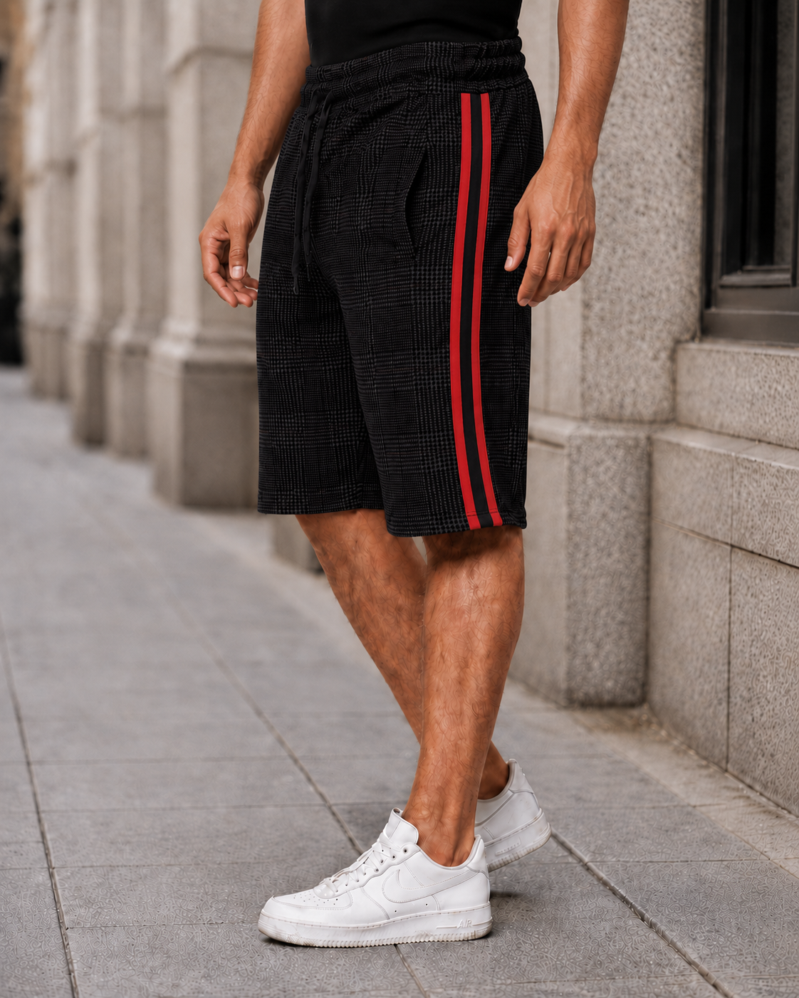 Paphos Side Stripe Shorts