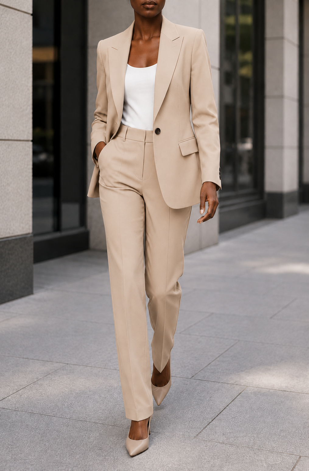 Baeza Tailored Two-Piece Suit Set