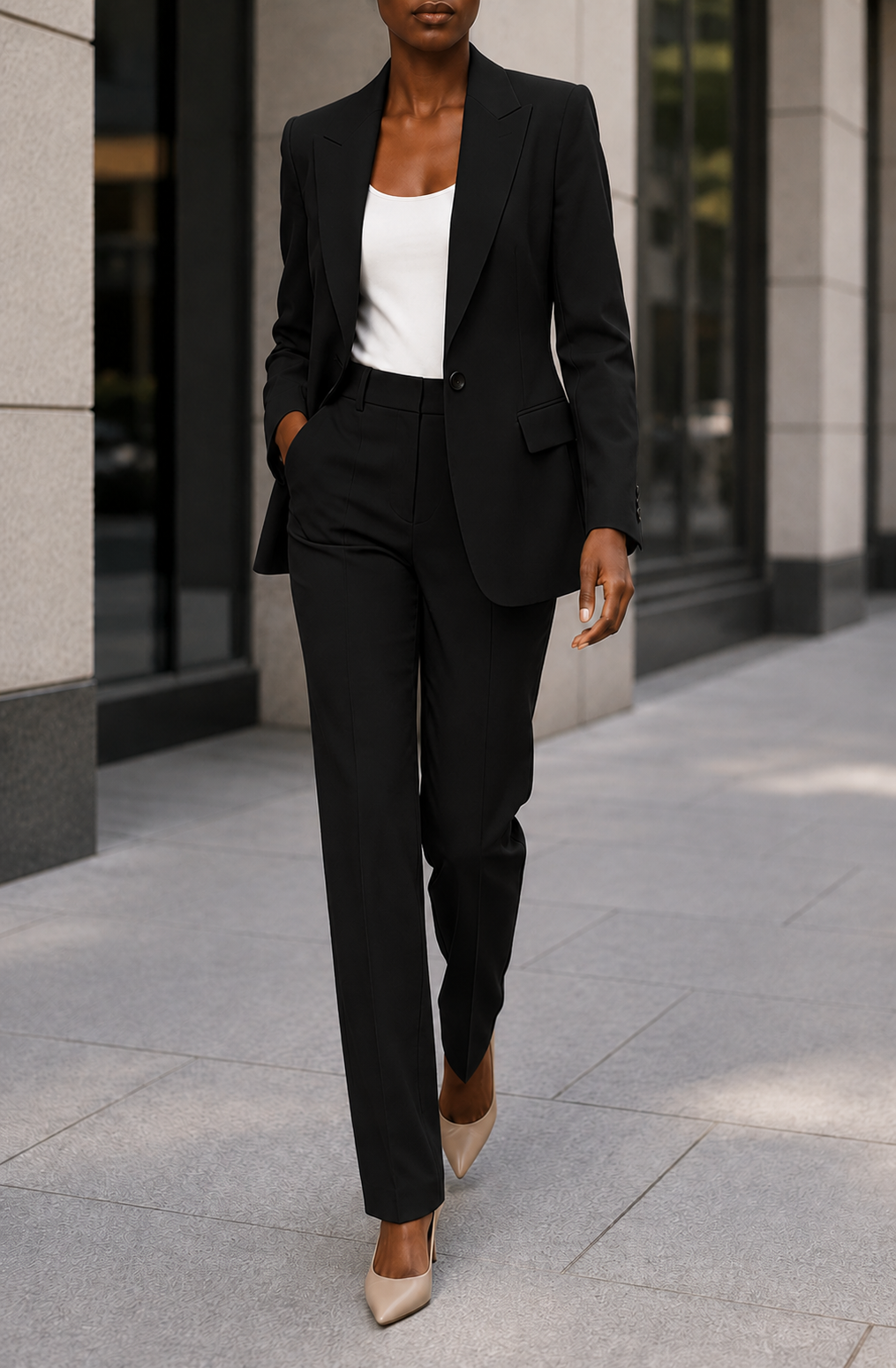 Baeza Tailored Two-Piece Suit Set