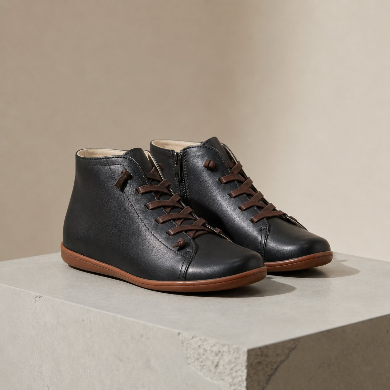 Montpellier Lace-Up Boots