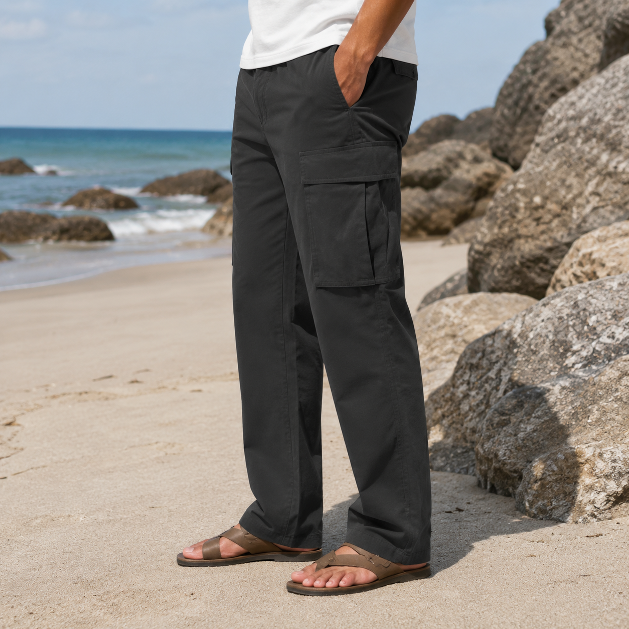 Alicante Straight Leg Cargo Pants