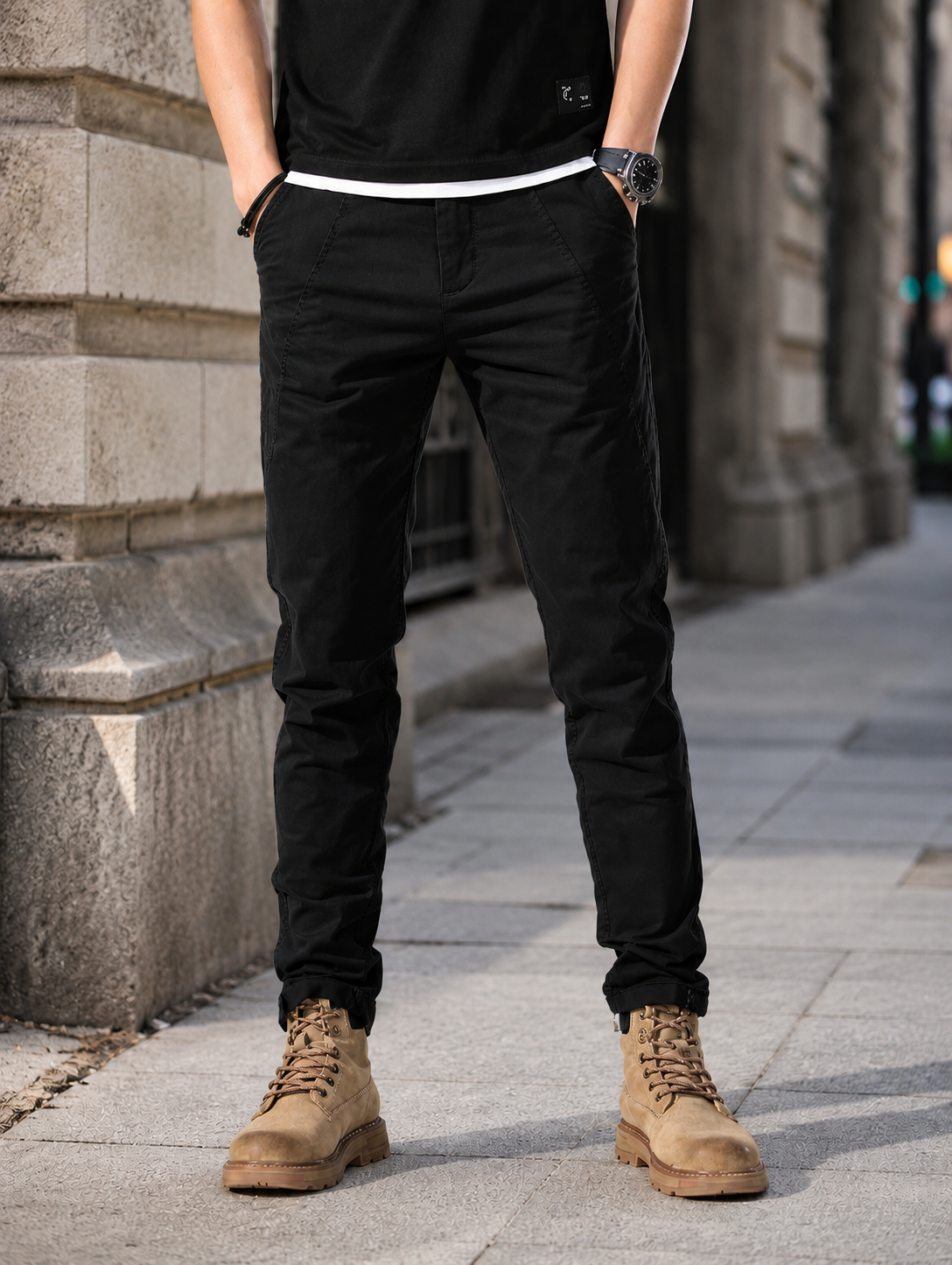 Anzio Slim Fit Chino Pants