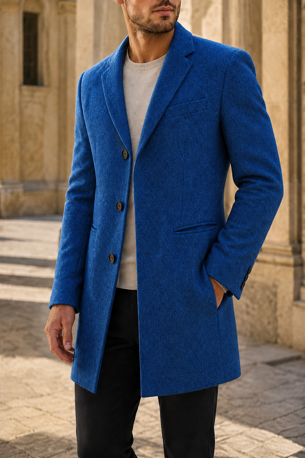 Malaga Slim-Fit Topcoat