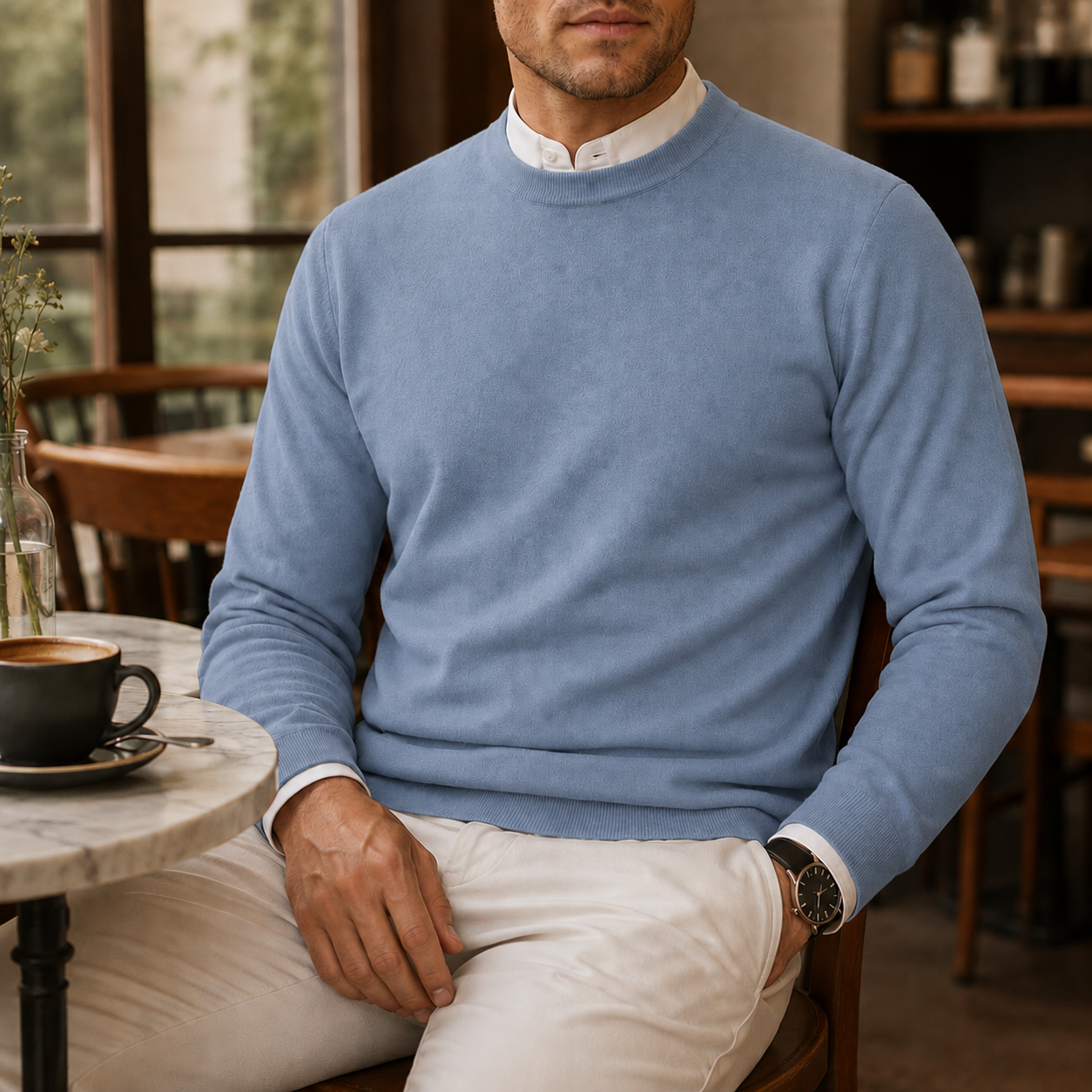 Portovenere Crew Neck Knit Sweater