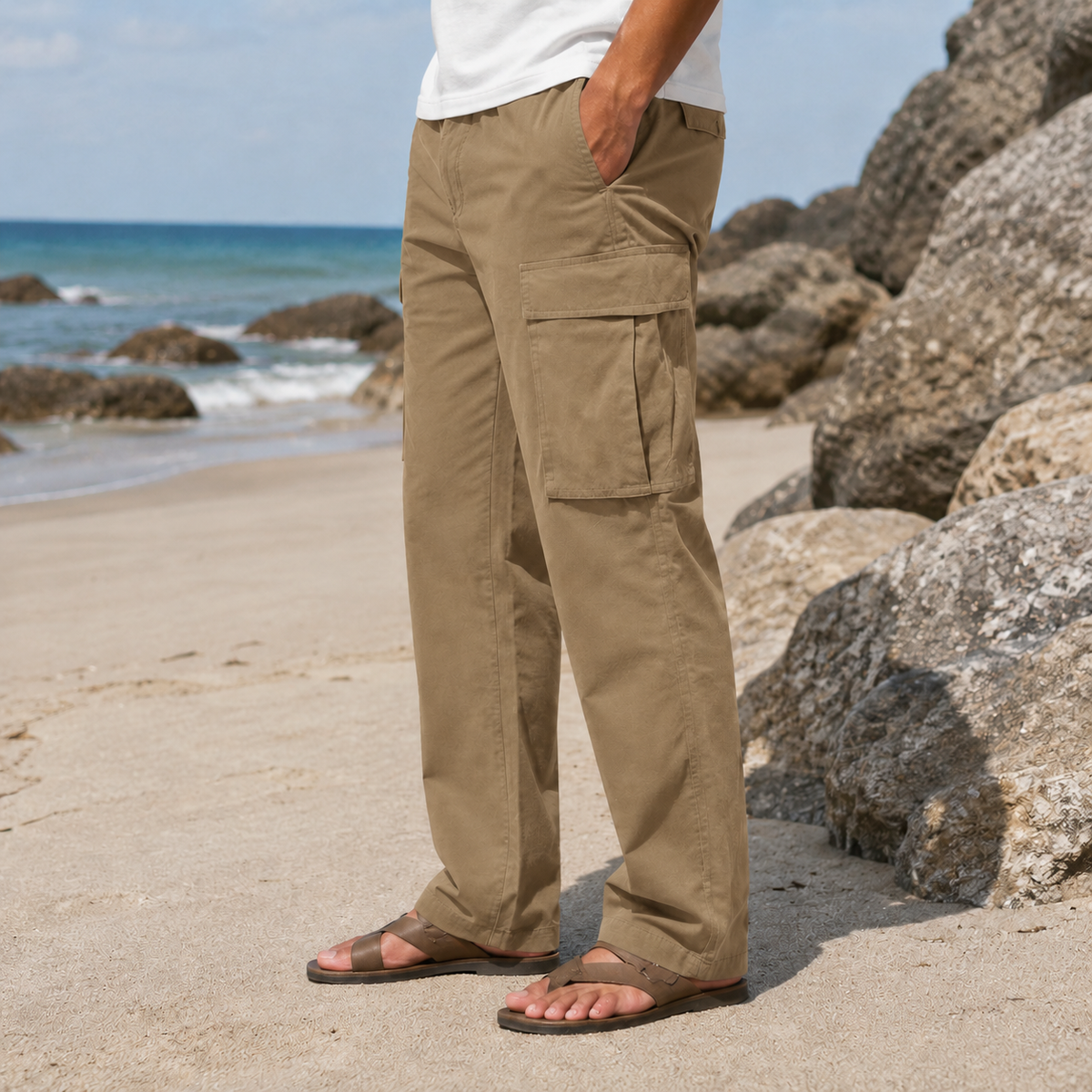 Alicante Straight Leg Cargo Pants