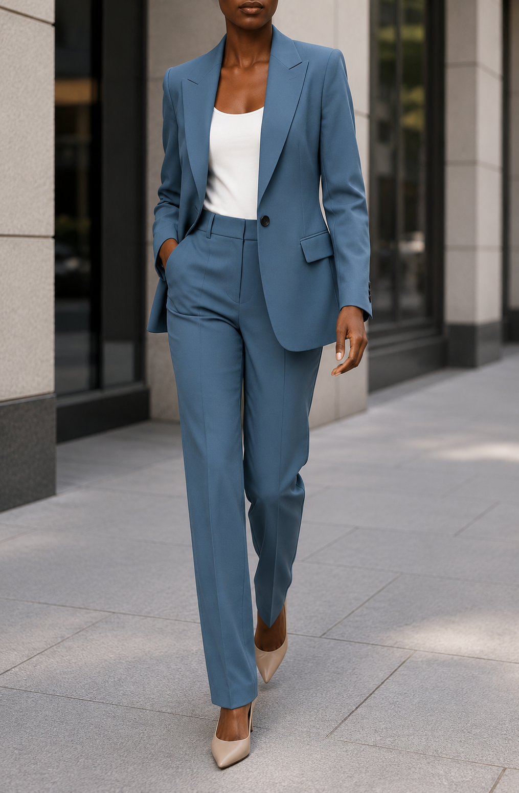 Baeza Tailored Two-Piece Suit Set