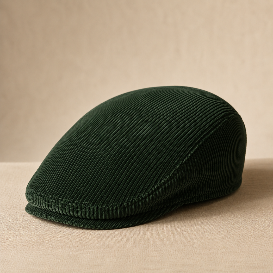 Corduroy Flat Cap