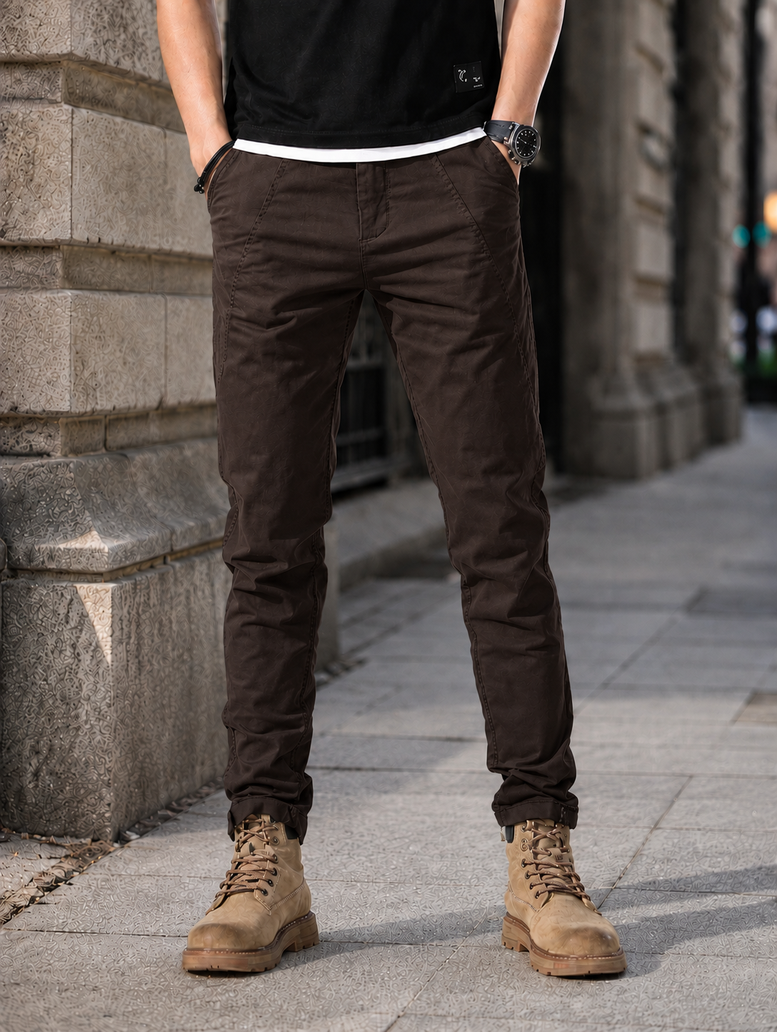 Anzio Slim Fit Chino Pants