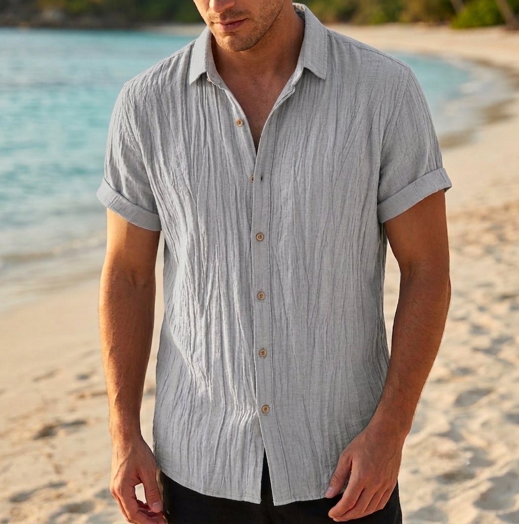 Como Linen Short Sleeve Shirt