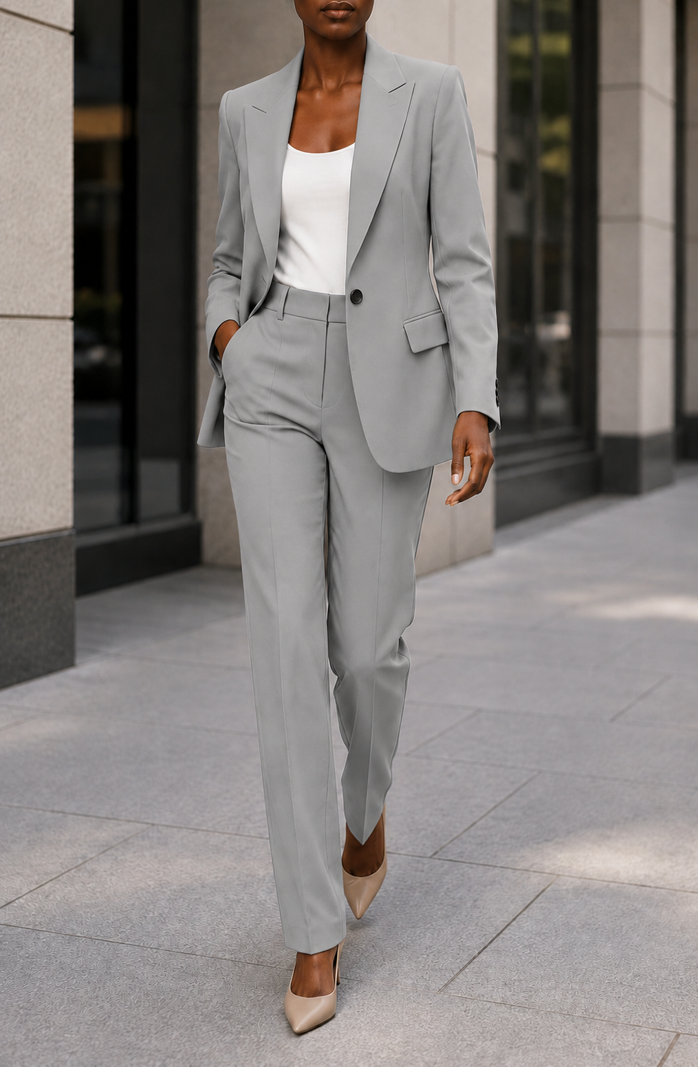 Baeza Tailored Two-Piece Suit Set