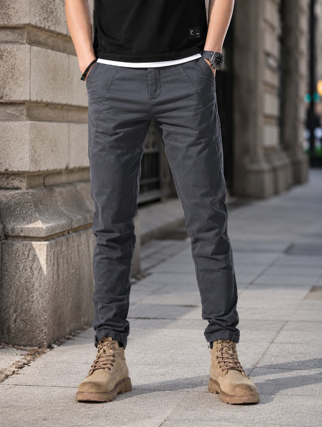 Anzio Slim Fit Chino Pants