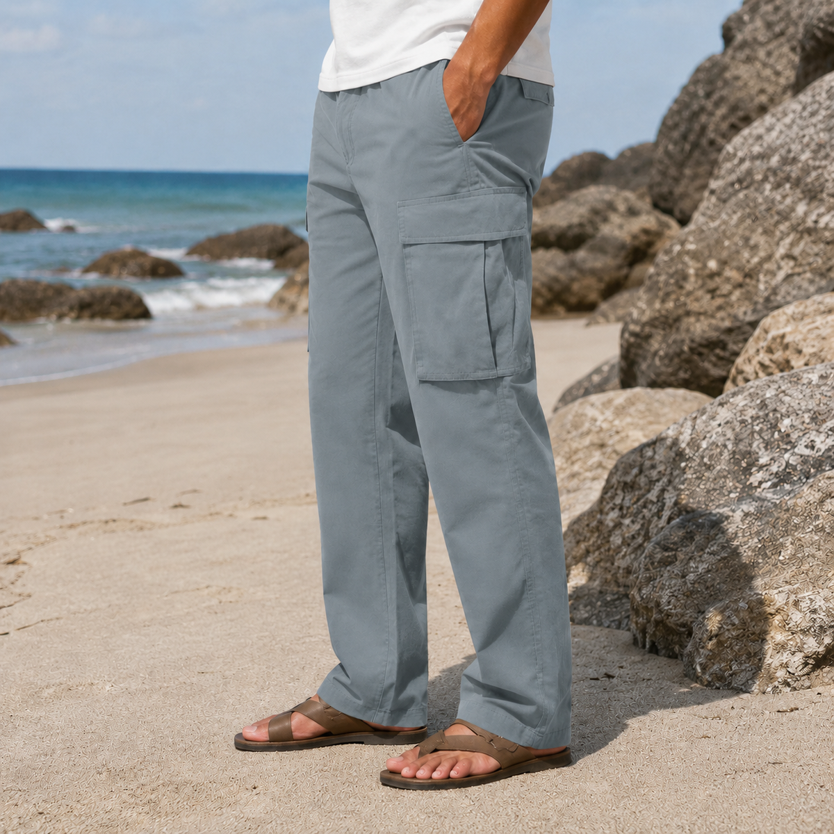 Alicante Straight Leg Cargo Pants