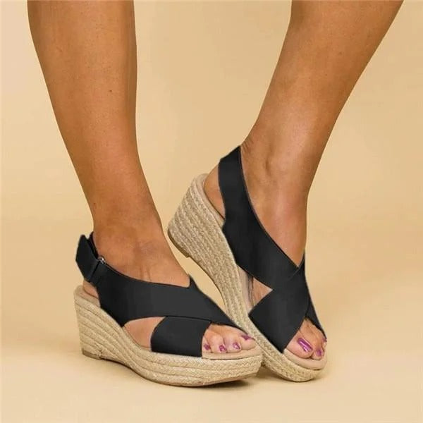 Calista Orthopedic Espadrille Wedges