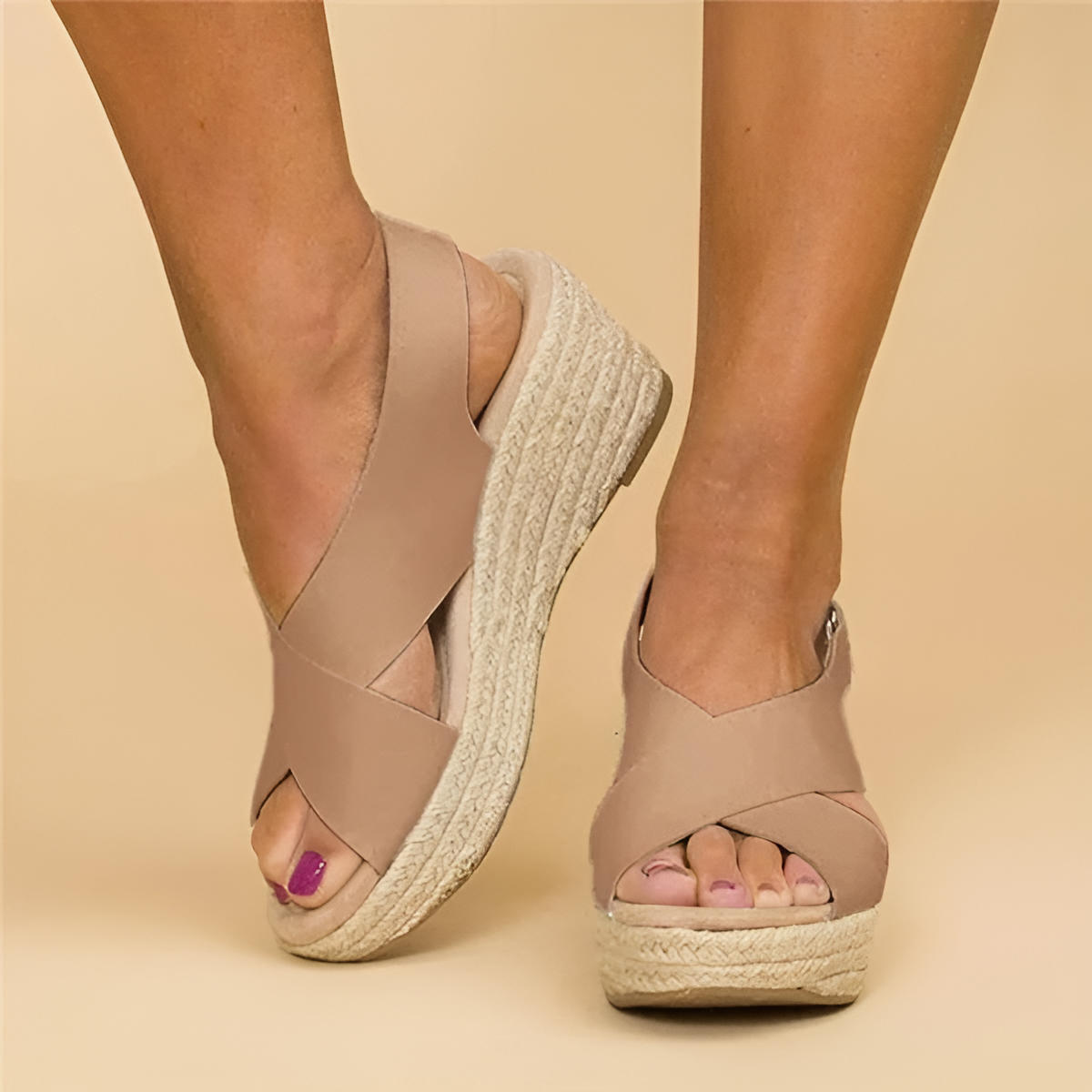 Calista Orthopedic Espadrille Wedges