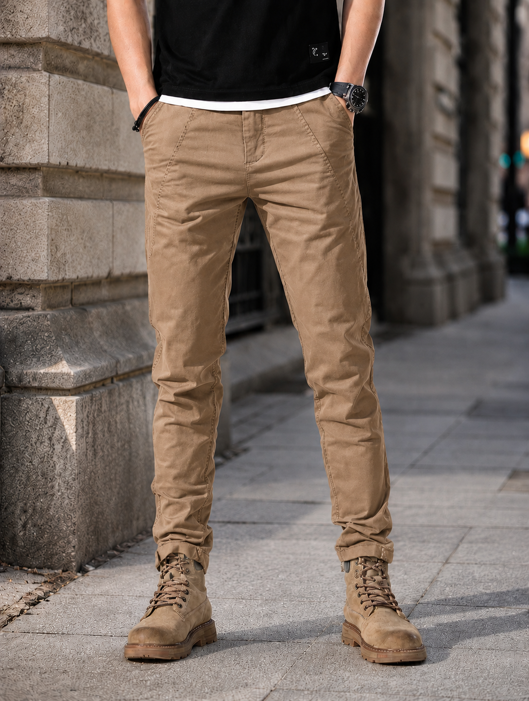 Anzio Slim Fit Chino Pants