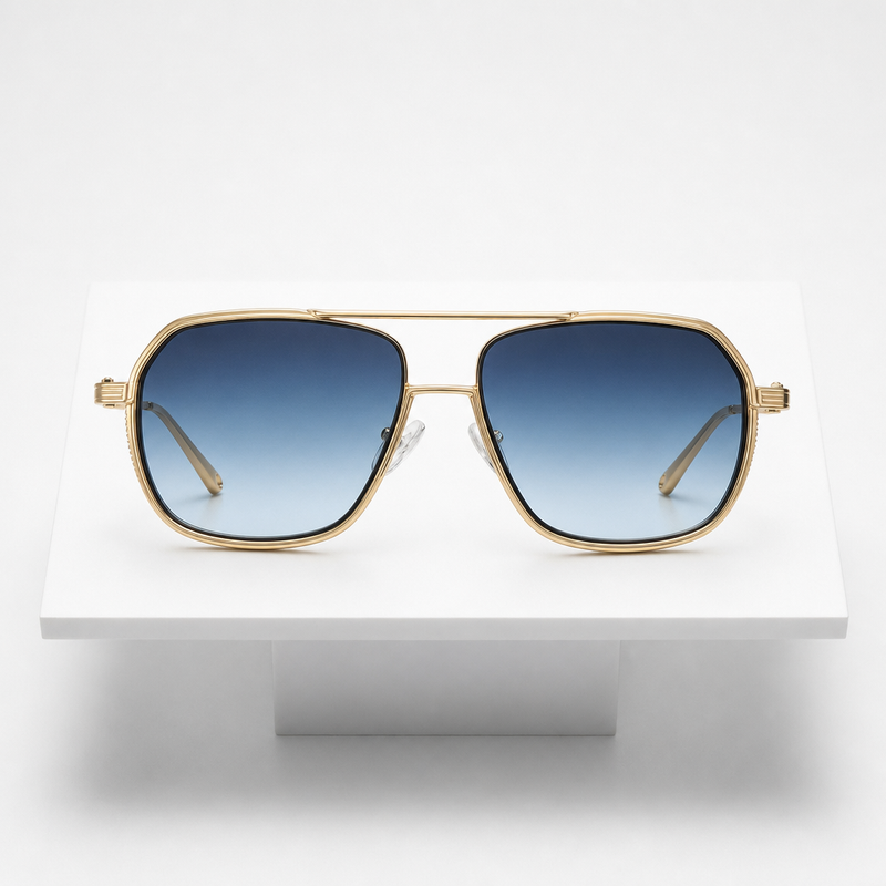 Men's Avila Sunglasses in Sky Blue