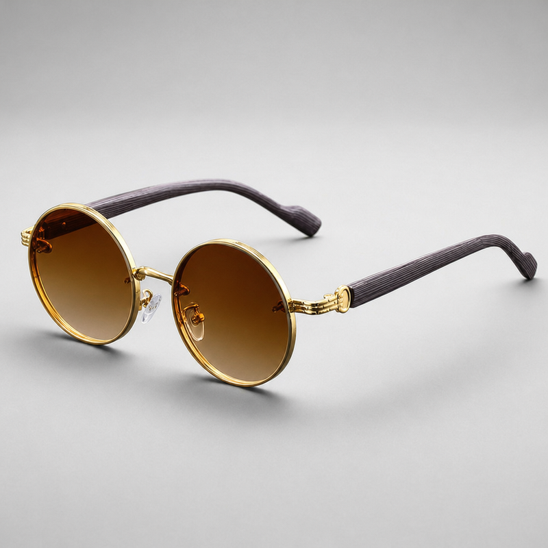 Men's Comillas Sunglasses in Cognac Brown