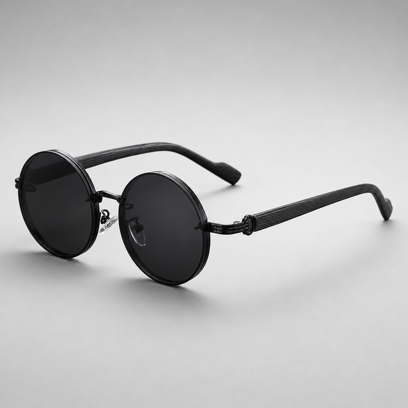 Men's Comillas Sunglasses in Obsidian Black