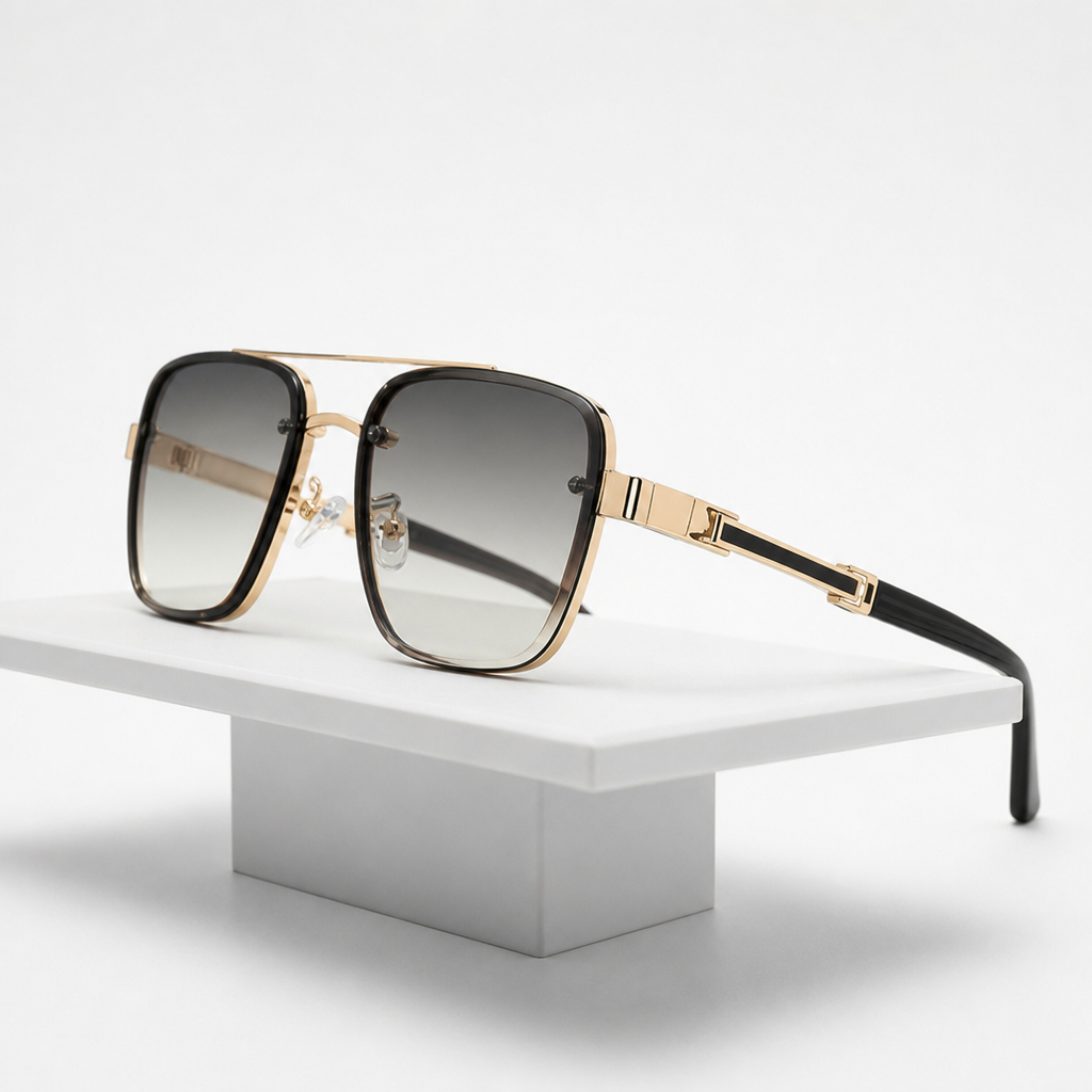 Men's Murcia Sunglasses in Gold